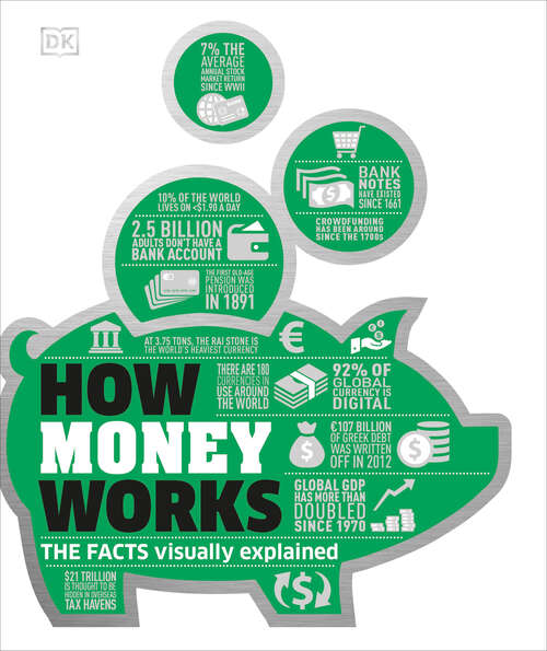 Book cover of How Money Works: The Facts Visually Explained (DK How Stuff Works)