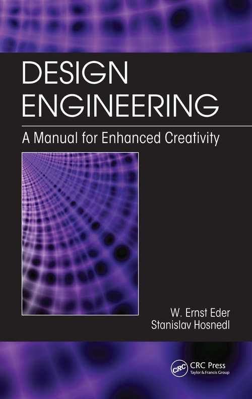 Book cover of Design Engineering: A Manual for Enhanced Creativity