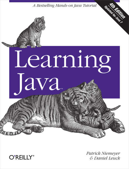 Book cover of Learning Java: A Bestselling Hands-On Java Tutorial (Java Ser.)