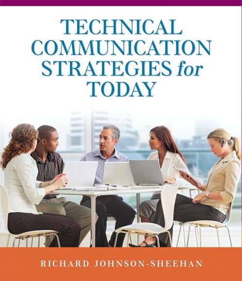 Book cover of Technical Communication Strategies for Today