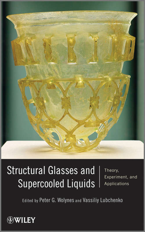 Book cover of Structural Glasses and Supercooled Liquids