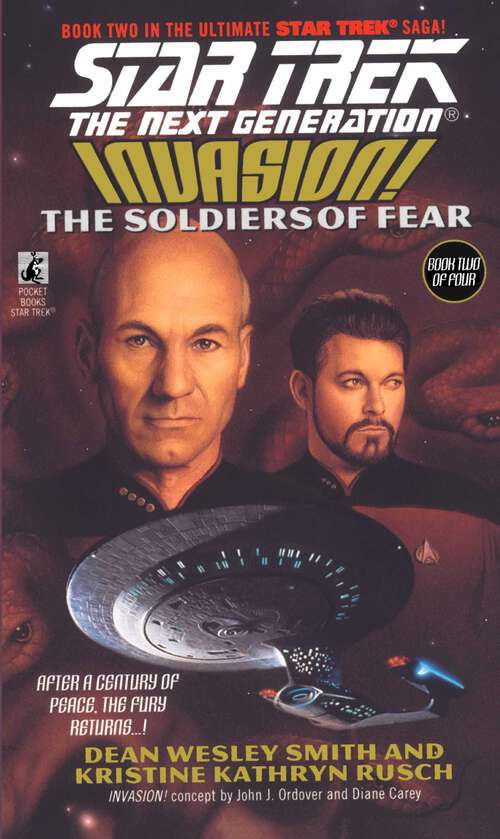Book cover of Invasion II: Soldiers Of Fear (Star Trek #41)