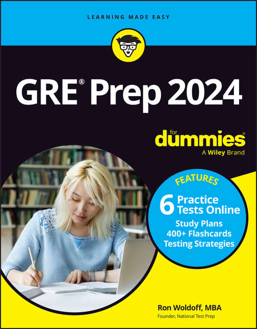 Book cover of GRE Prep 2024 For Dummies with Online Practice (12)