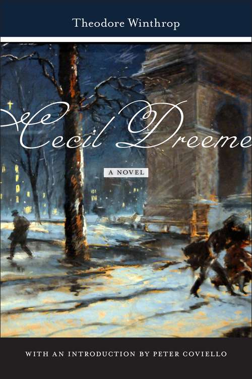 Book cover of Cecil Dreeme: A Novel