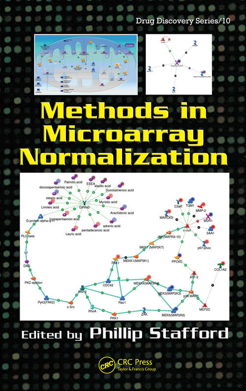 Book cover of Methods in Microarray Normalization (1) (Drug Discovery Series)