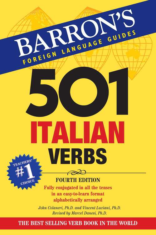 Book cover of 501 Italian Verbs