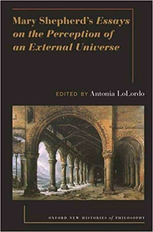 Book cover of Mary Shepherd's Essays on the Perception of an External Universe