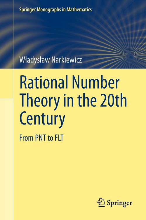 Book cover of Rational Number Theory in the 20th Century