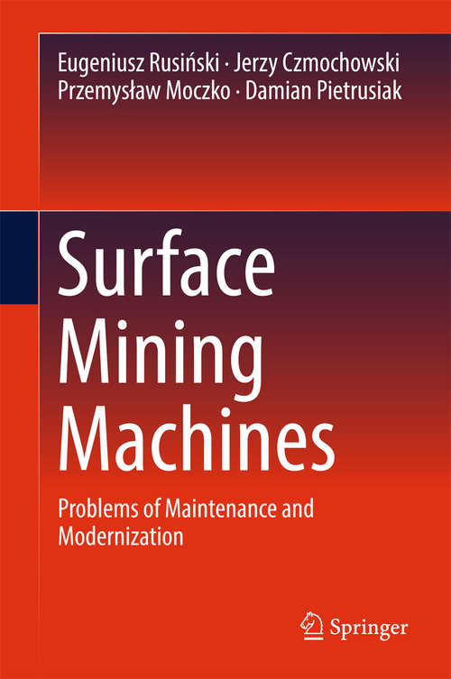Book cover of Surface Mining Machines