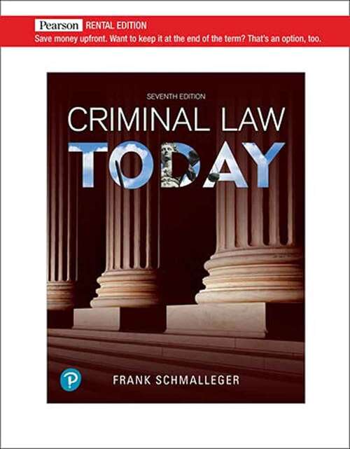 Book cover of Criminal Law Today