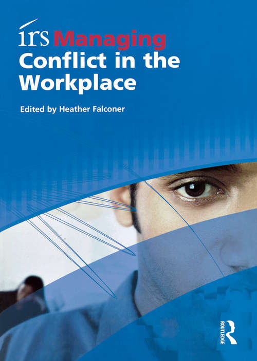 Book cover of irs Managing Conflict in the Workplace