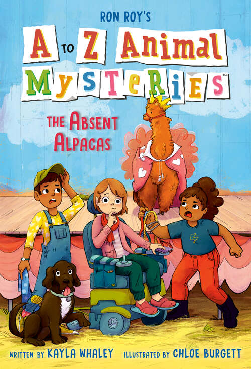 Book cover of A to Z Animal Mysteries #1: The Absent Alpacas (A to Z Animal Mysteries #1)
