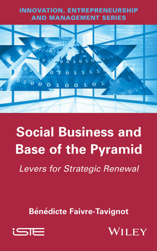 Book cover of Social Business and Base of the Pyramid