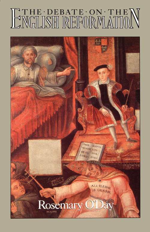 Book cover of The Debate on the English Reformation