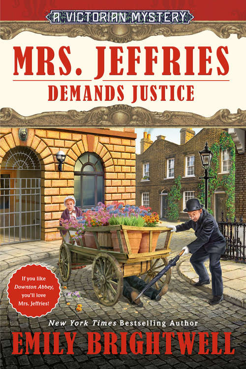 Book cover of Mrs. Jeffries Demands Justice (A Victorian Mystery #39)