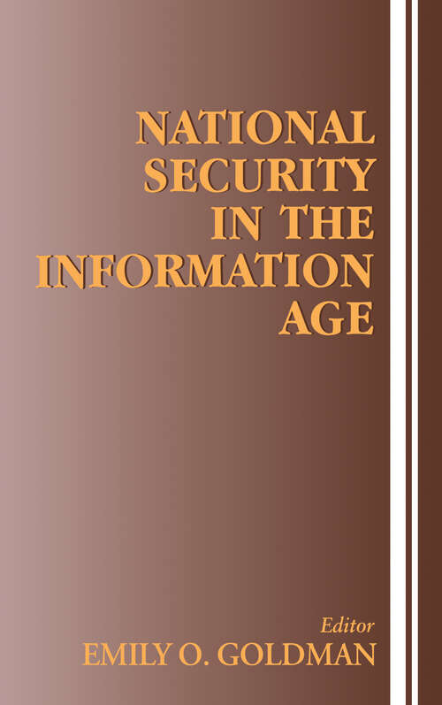 Book cover of National Security in the Information Age