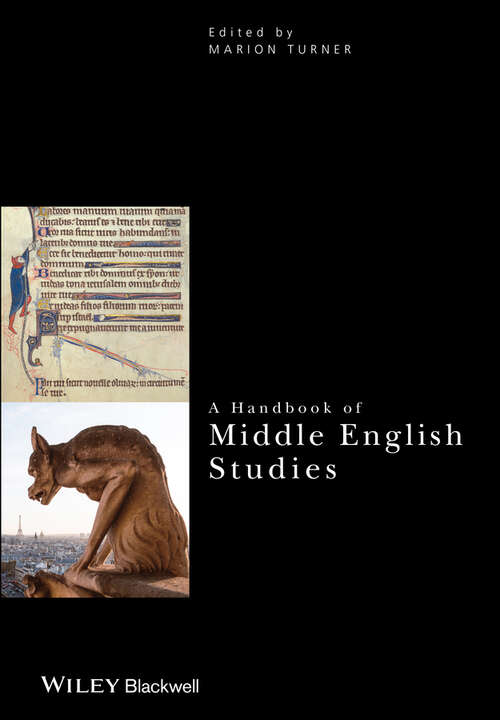 Book cover of A Handbook of Middle English Studies