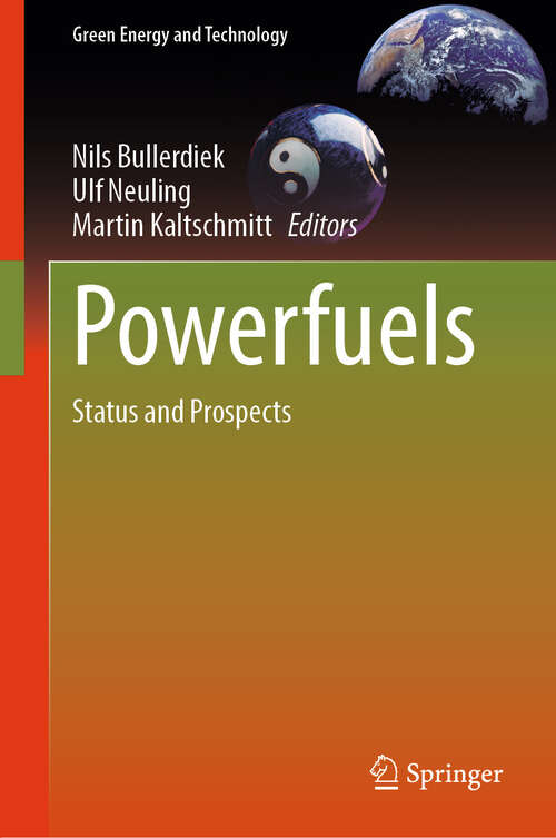 Book cover of Powerfuels: Status and Prospects (Green Energy and Technology)