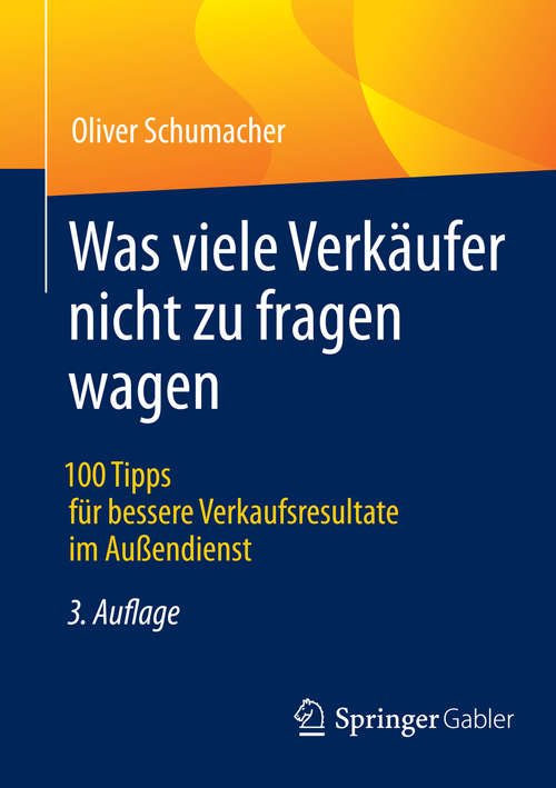 Book cover of Was viele Verkäufer nicht zu fragen wagen