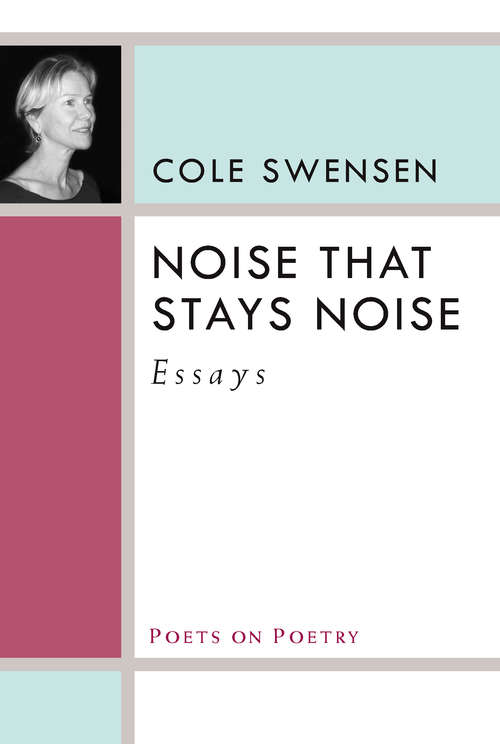 Book cover of Noise That Stays Noise: Essays