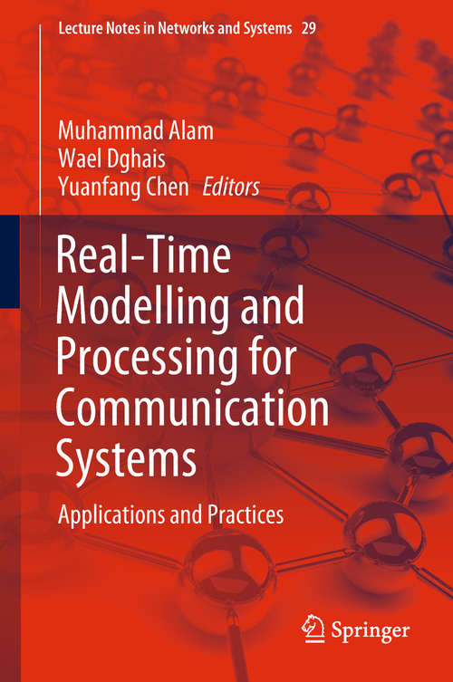 Book cover of Real-Time Modelling and Processing for Communication Systems