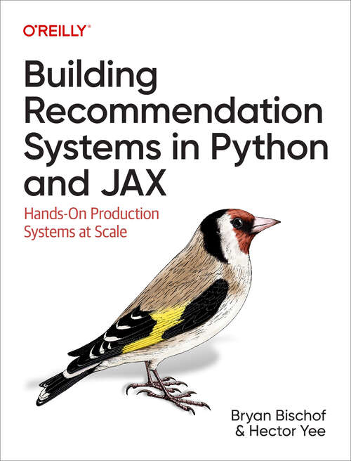 Book cover of Building Recommendation Systems in Python and JAX