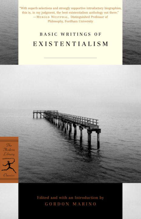 Book cover of Basic Writings of Existentialism