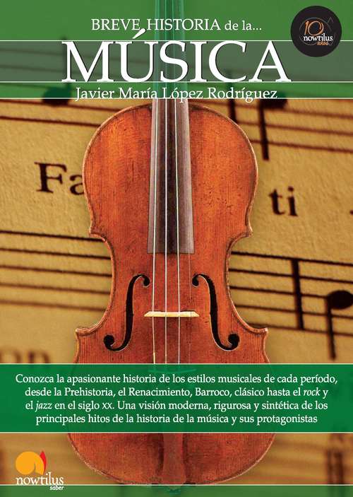 Book cover of Breve historia de la música (Breve Historia)