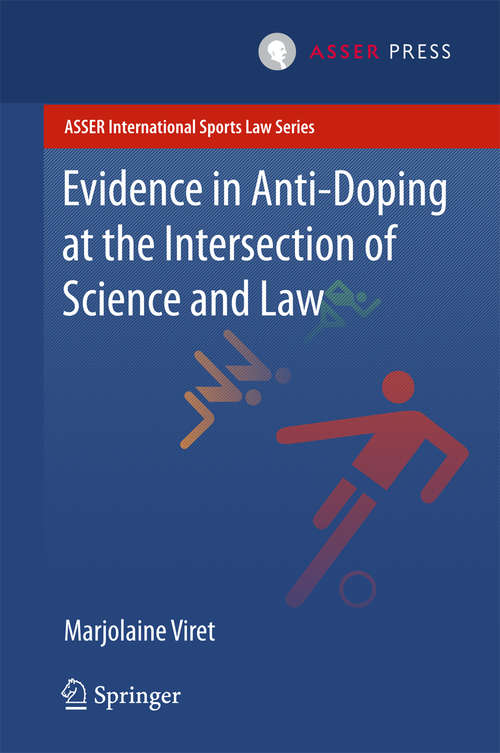 Book cover of Evidence in Anti-Doping at the Intersection of Science & Law