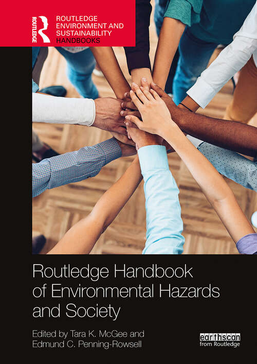 Book cover of Routledge Handbook of Environmental Hazards and Society (Routledge Environment and Sustainability Handbooks)