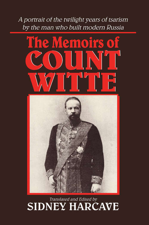 Book cover of The Memoirs of Count Witte