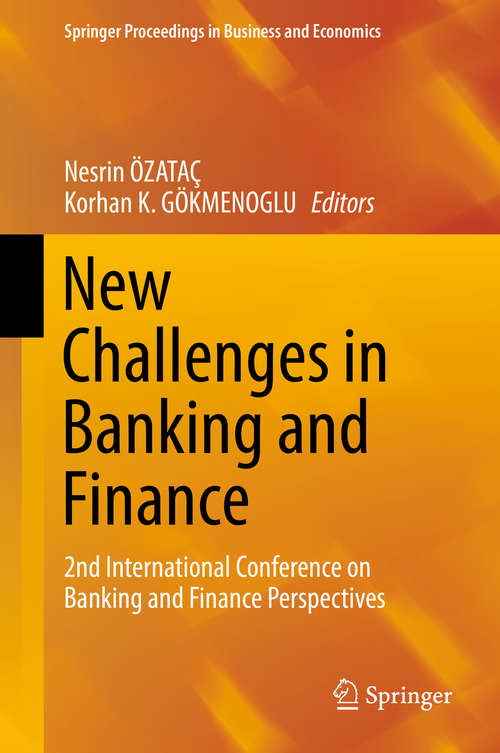 Book cover of New Challenges in Banking and Finance