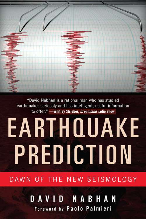 Book cover of Earthquake Prediction: Dawn of the New Seismology