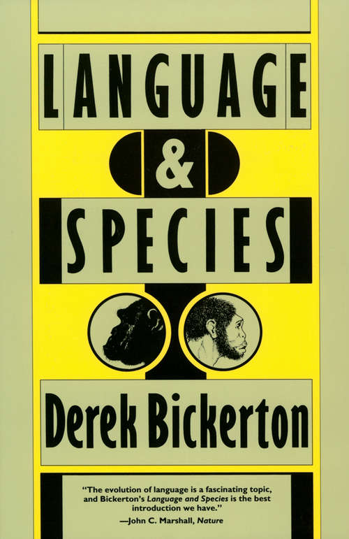 Book cover of Language & Species