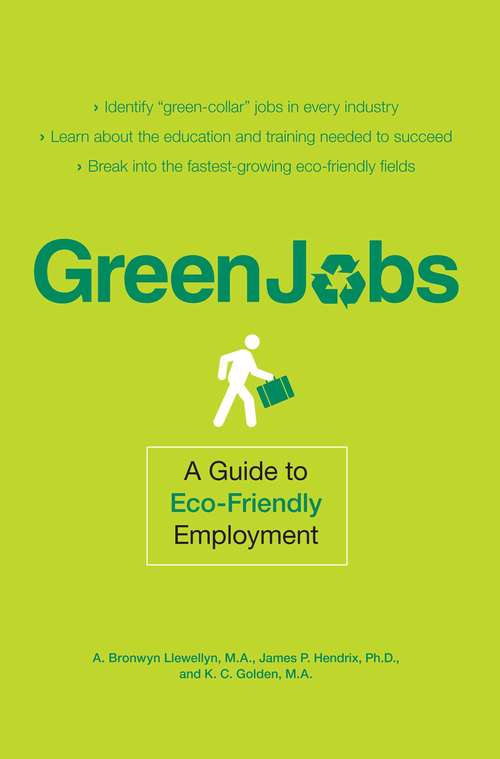 Book cover of Green Jobs: A Guide to Eco-friendly Employment