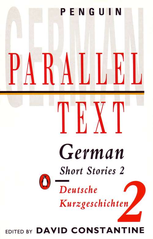 Book cover of Parallel Text: Deutsche Kurzgeschichten