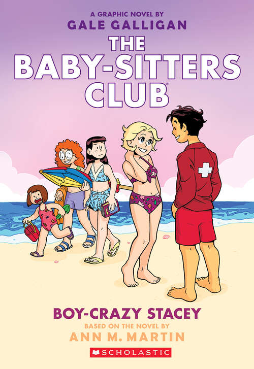 Book cover of Boy-Crazy Stacey: A Graphic Novel (The Baby-Sitters Club Graphix #7)