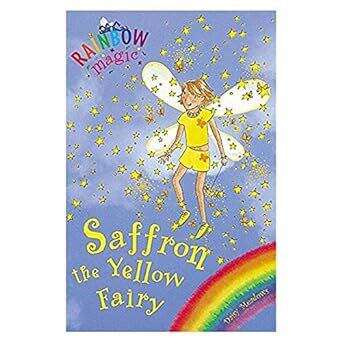 Book cover of Saffron the Yellow Fairy (The Rainbow Fairies #3)