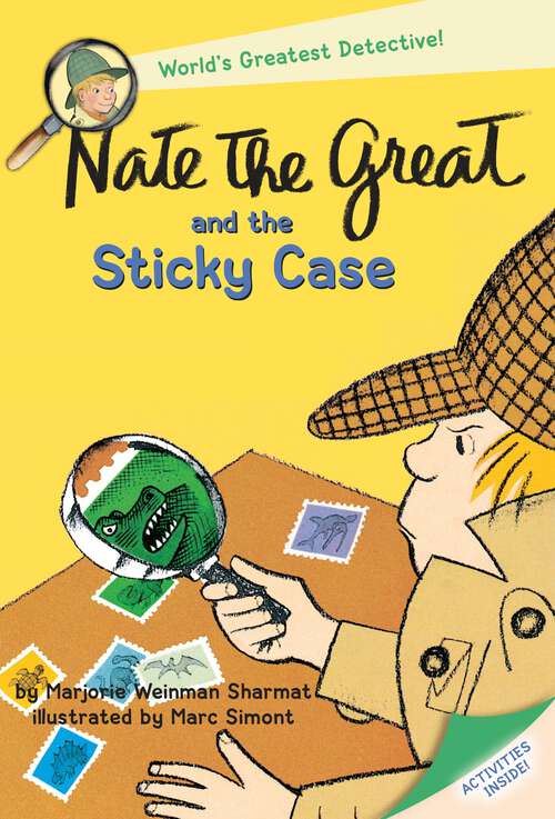 Book cover of Nate the Great and the Sticky Case (Nate the Great)