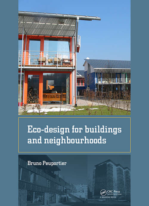 Book cover of Eco-design for Buildings and Neighbourhoods