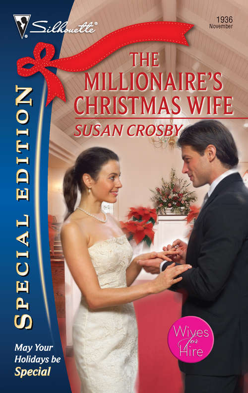 Book cover of The Millionaire's Christmas Wife