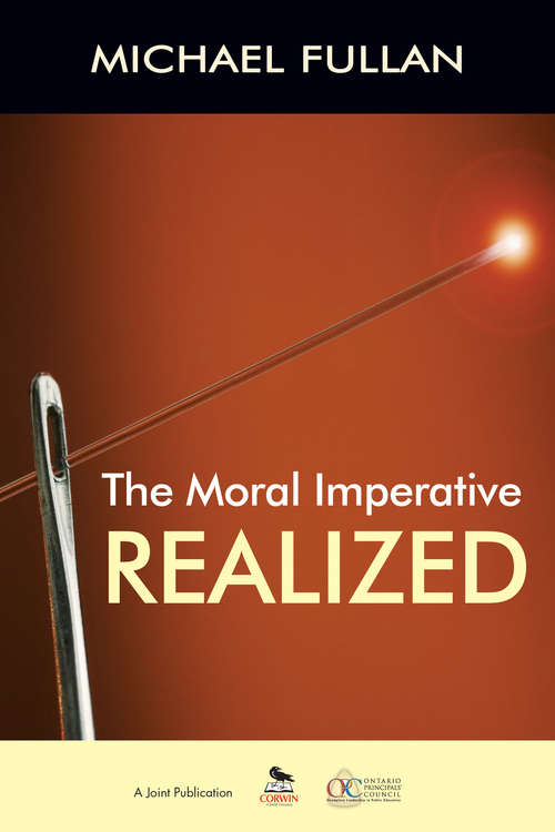 Book cover of The Moral Imperative Realized