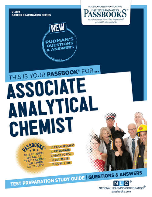 Book cover of Associate Analytical Chemist: Passbooks Study Guide (Career Examination Series)