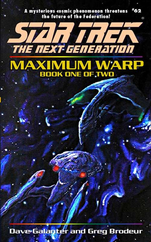Book cover of Maximum Warp Book One: Star Trek The Next Generation: Tng#62 (Cold Equations #62)