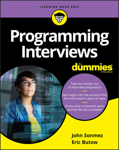 Book cover of Programming Interviews For Dummies