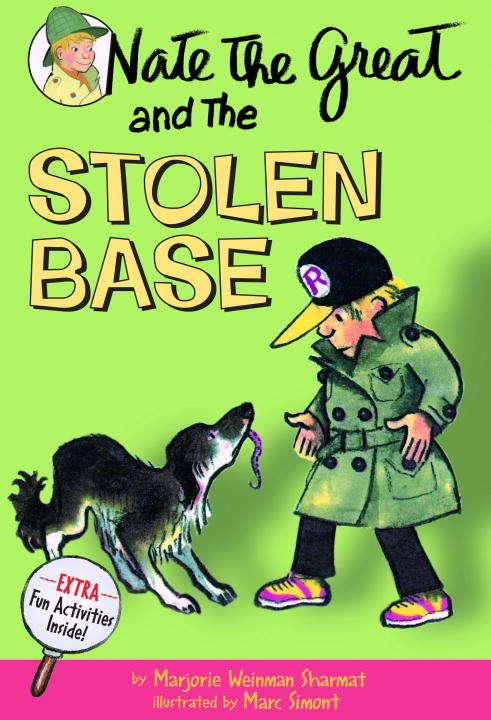 Book cover of Nate the Great and the Stolen Base (Nate the Great)