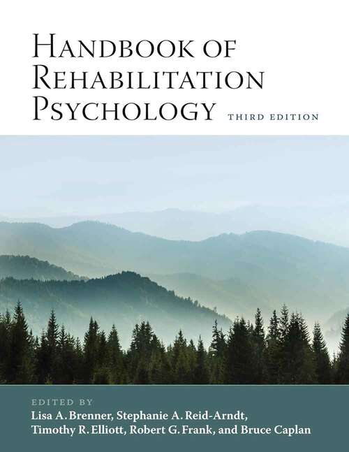 Book cover of Handbook of Rehabilitation Psychology (Third Edition)