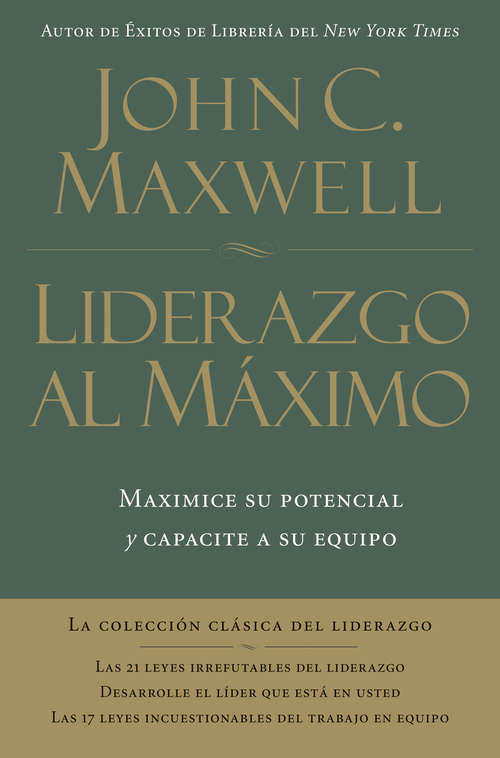 Book cover of Liderazgo al máximo