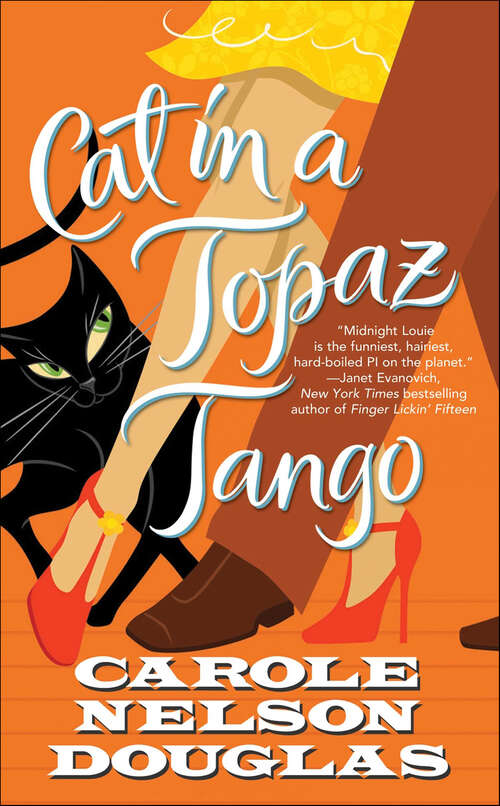 Book cover of Cat in a Topaz Tango: A Midnight Louie Mystery (Midnight Louie Mysteries #21)