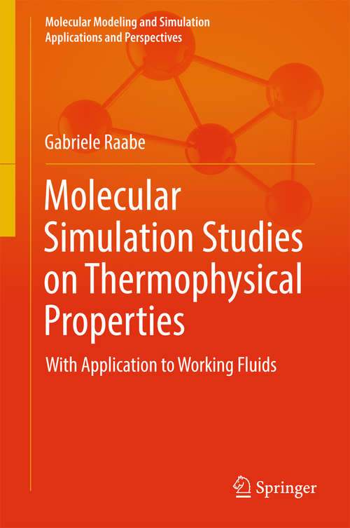 Book cover of Molecular Simulation Studies on Thermophysical Properties